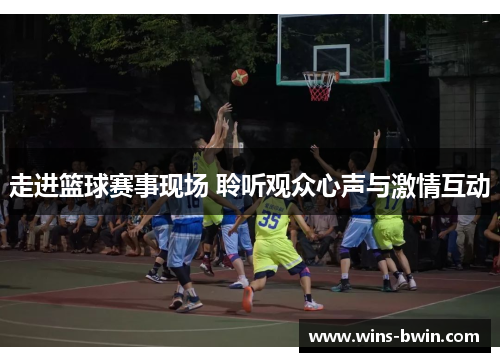 走进篮球赛事现场 聆听观众心声与激情互动