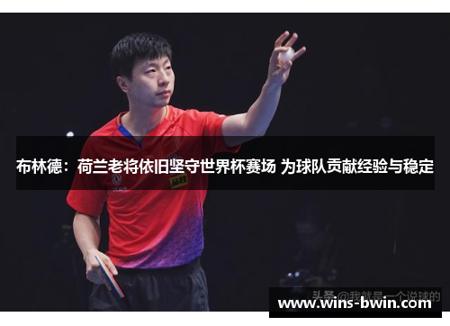 布林德：荷兰老将依旧坚守世界杯赛场 为球队贡献经验与稳定