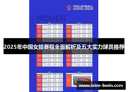 2025年中国女排赛程全面解析及五大实力球员推荐