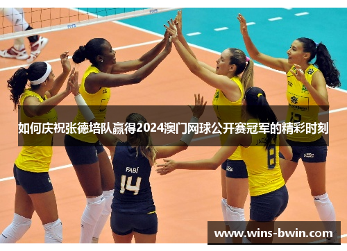 如何庆祝张德培队赢得2024澳门网球公开赛冠军的精彩时刻 如何庆祝张德培队赢得2024澳门网球公开赛冠军的精彩时刻