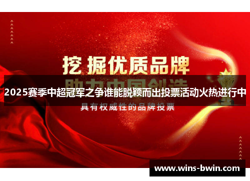 2025赛季中超冠军之争谁能脱颖而出投票活动火热进行中 2025赛季中超冠军之争谁能脱颖而出投票活动火热进行中